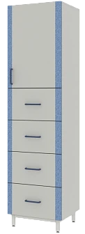 Шкаф для хранения реактивов ЛАБ-PRO ШР4Я 50.50.193